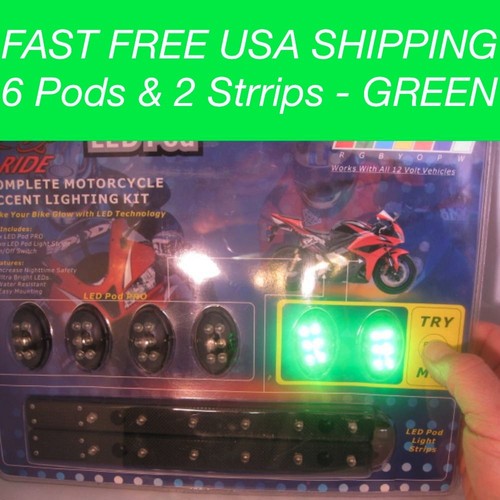 Green led neon glow - led,